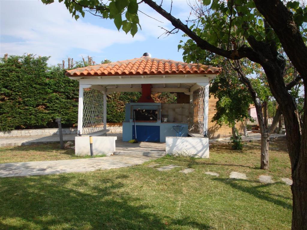 Wonderful House With Private Garden Villa Flogita Buitenkant foto