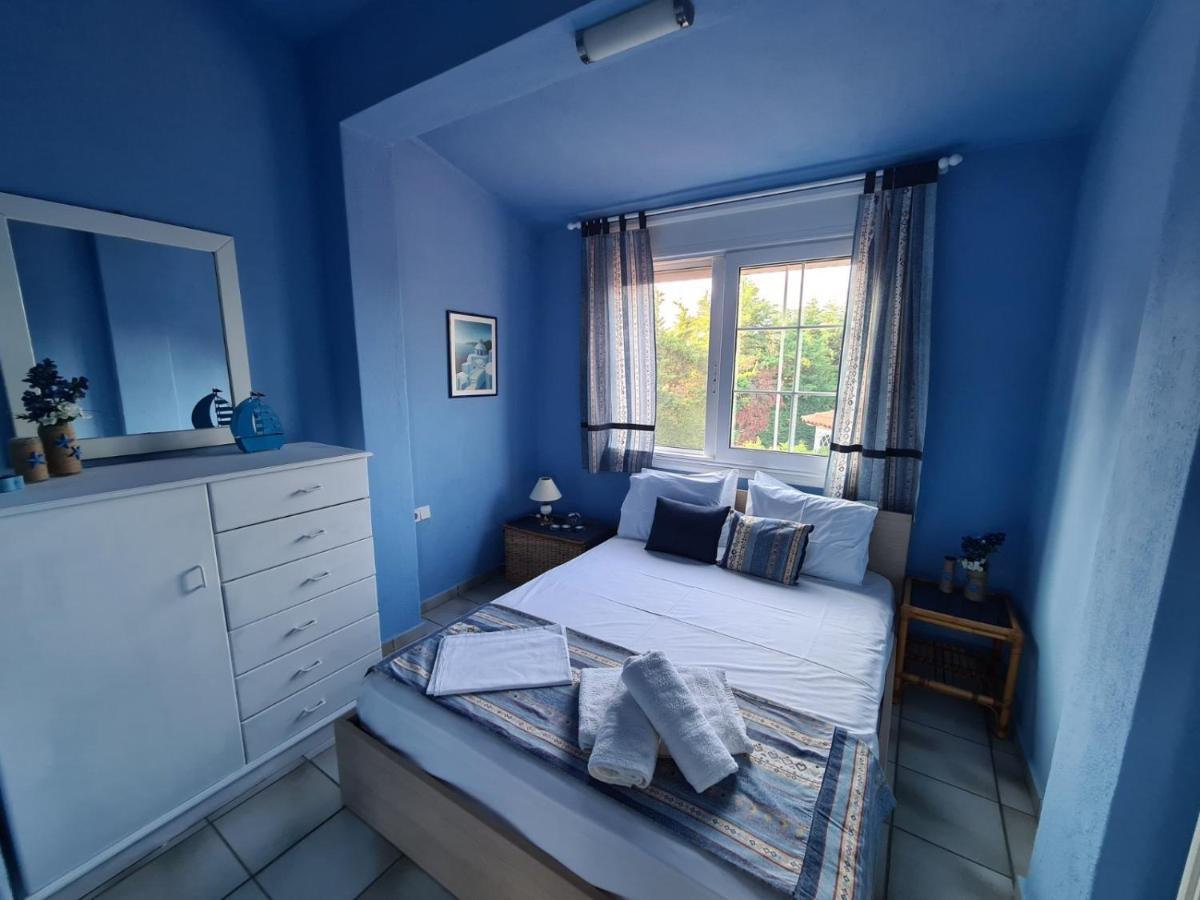 Wonderful House With Private Garden Villa Flogita Buitenkant foto