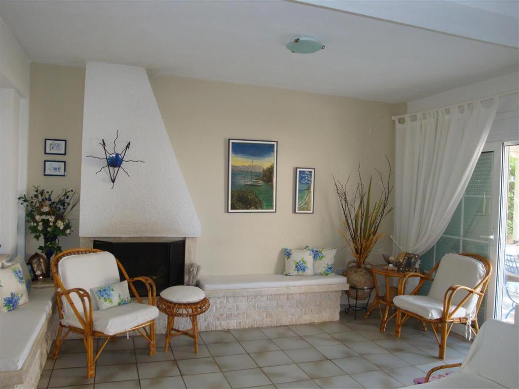 Wonderful House With Private Garden Villa Flogita Buitenkant foto
