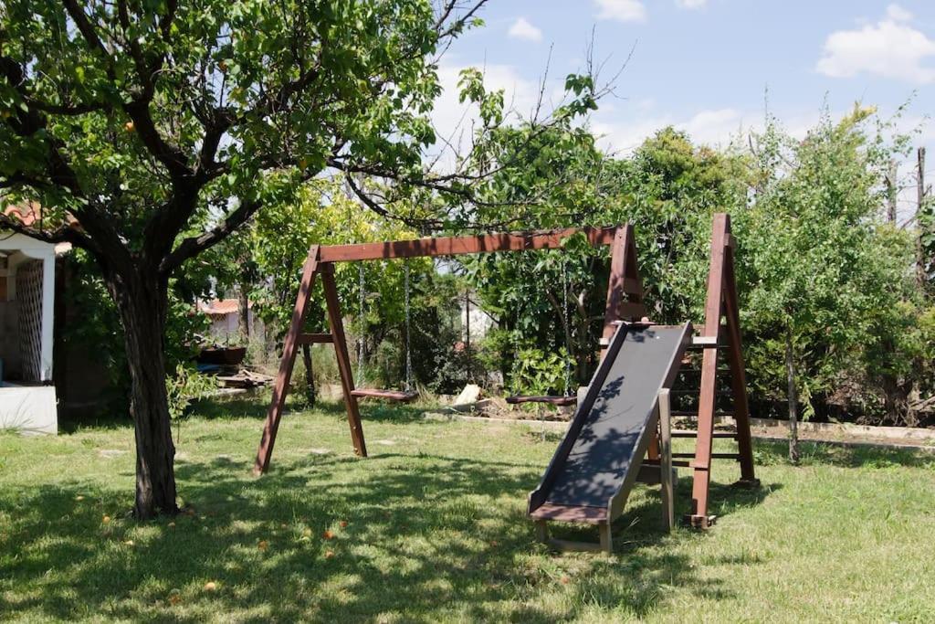 Wonderful House With Private Garden Villa Flogita Buitenkant foto