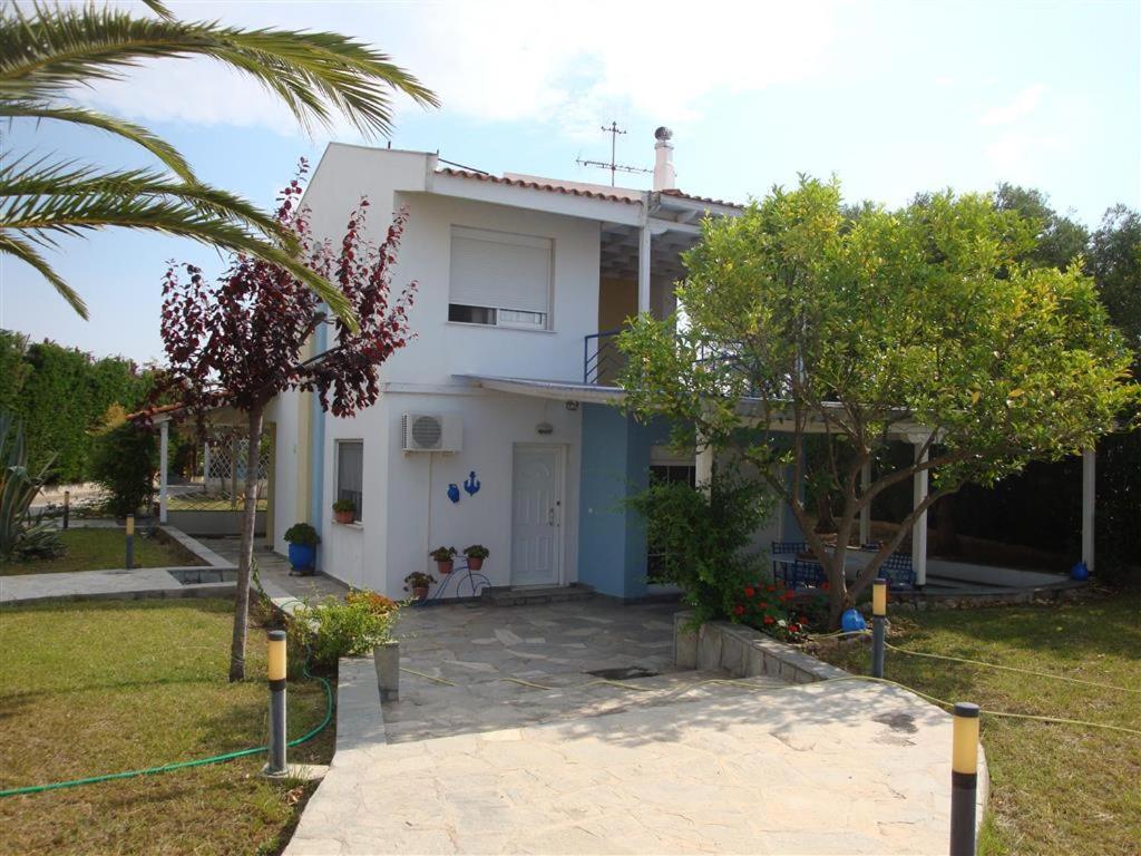 Wonderful House With Private Garden Villa Flogita Buitenkant foto