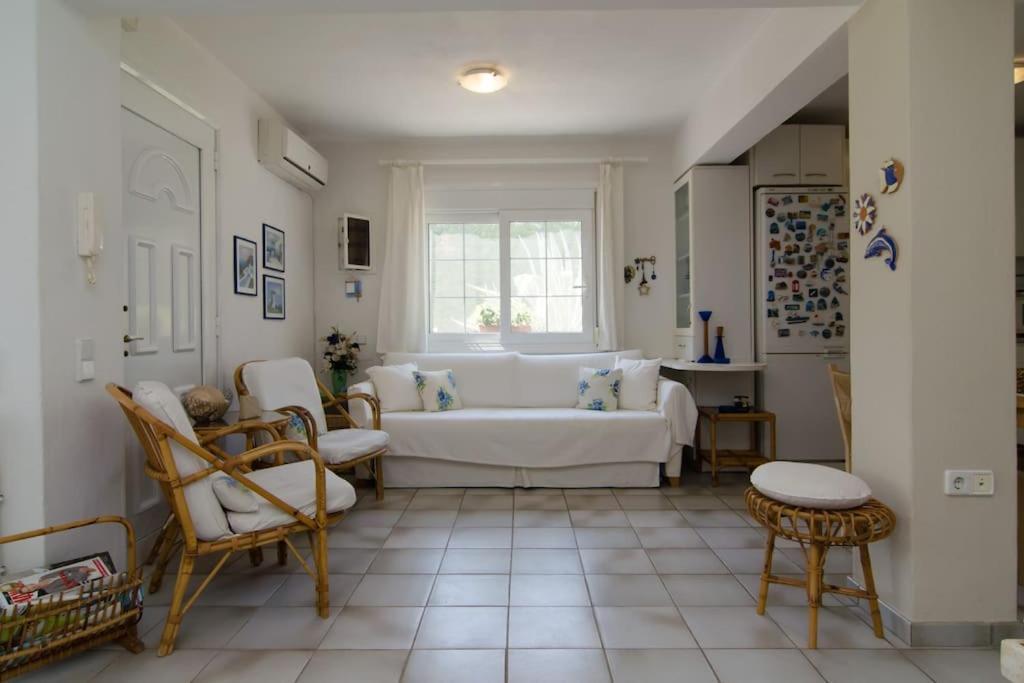 Wonderful House With Private Garden Villa Flogita Buitenkant foto